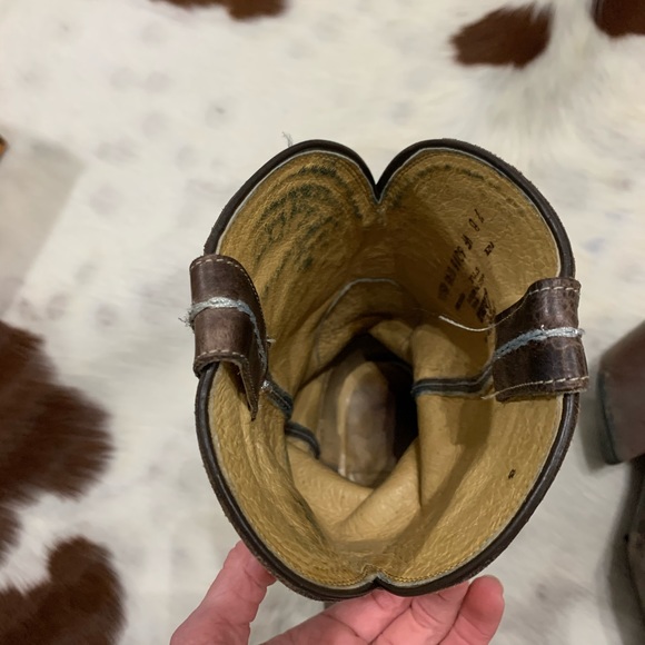 TONY LAMA • Leather Boots “Chocolate Rancho” - Picture 12 of 16